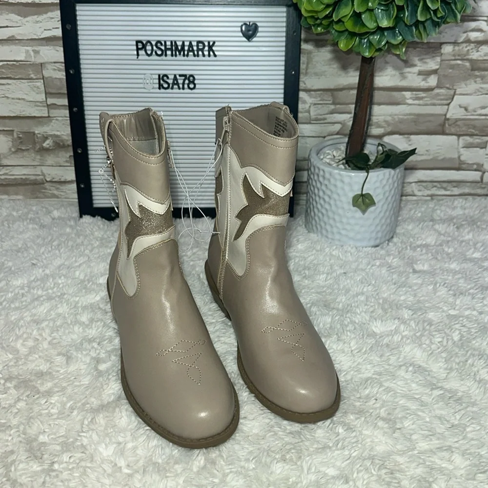 Jessica Simpson Girls Cowgirls Glitter Boots